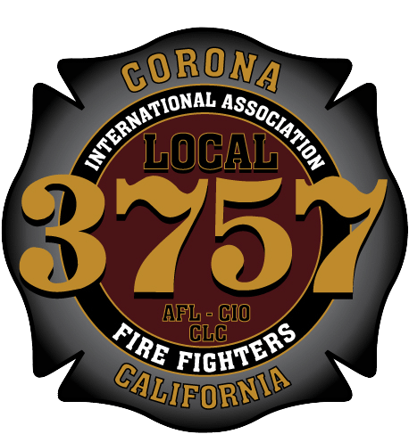 Corona Firefighters logo Corona Firefighters logo